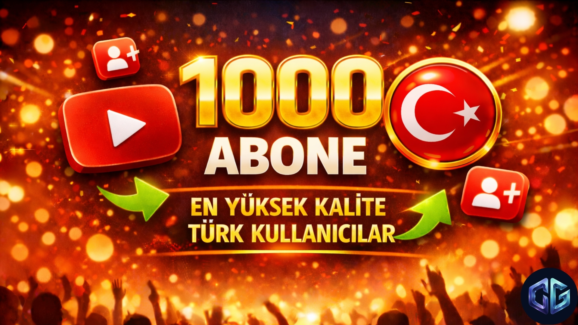 1000 Abone Plus