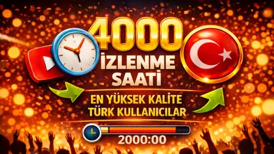 4000 İzlenme Saati