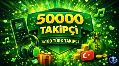 50000 Takipçi Premium