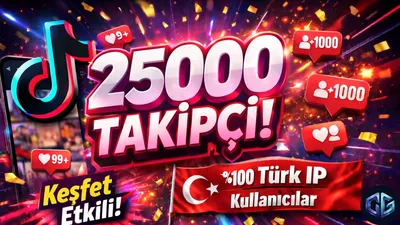 25000 Takipçi Elit