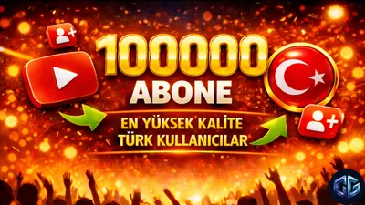 100000 Abone Plus