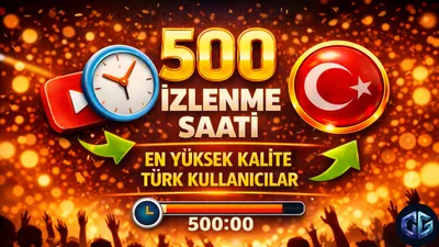 500 izlenme Saati