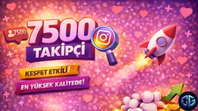 7500 Türk Takipçi Plus