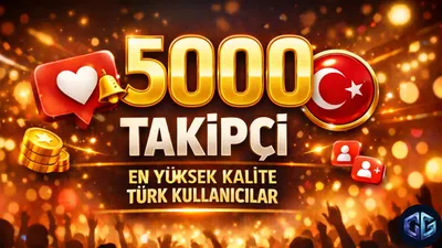 5000 Takipçi Gold
